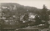 Le Tholy. Panorama sur l'Eglise et l'Hôtel Gérard